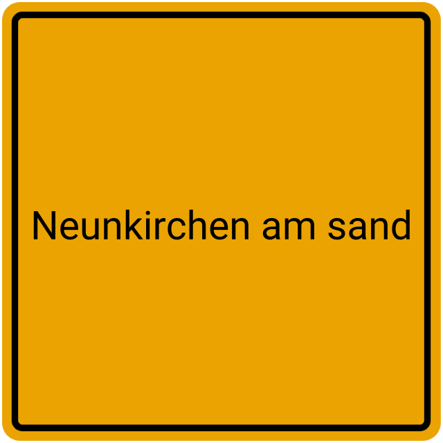 Meldebestätigung Neunkirchen am Sand